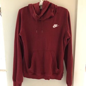 Red Nike sweatshirt